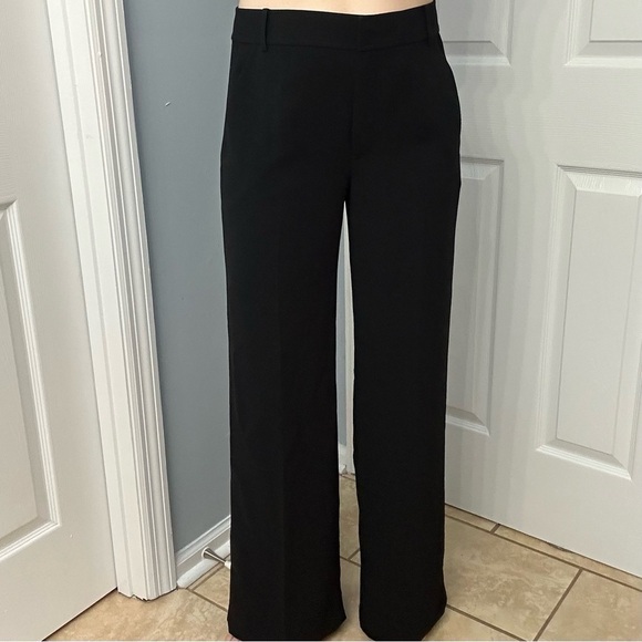 T by Alexander Wang Pants Trousers Black Work High Waisted Office Size 8 Medium - Picture 1 of 7